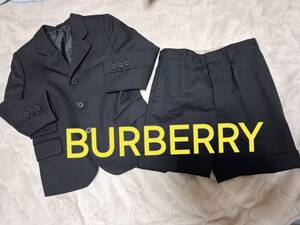 【良品】BURBERRY。フォーマル。スーツ。100㎝。卒服。日本製。