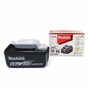 [9304-010] Makita BL1860B 18V リチウムイオンバッテリ 【中古・未使用】 マキタ 純正 バッテリー 雪マーク 1円スタート 同梱不可 ①