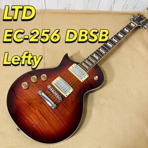 ESP LTD EC-256 Les Paul レスポールタイプ レフティ エレキギター サンバースト ソフトケース付き 左利き 美品 楽器