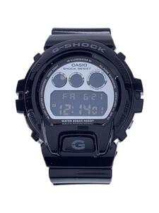 CASIO◆クォーツ腕時計・G-SHOCK/デジタル/ラバー/BLK/BLK/SS