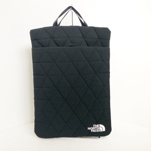 ノースフェイス THE NORTH FACE ハンドバッグ - 化学繊維 黒 キルティング 美品 バッグ