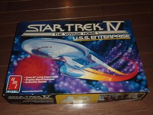 大型キット☆1/537 U.S.S.エンタープライズ　スタートレック4 ザヴォヤージュホーム amt/ERTL STAR TREKⅣ The Voyage Home USS Enterprise