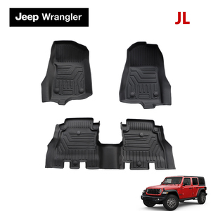 Jeep Wrangler UNLIMITED ジープ ラングラー アンリミテッド JL 右ハンドル専用 3D フロアマット 一列目 二列目 ＪＬ