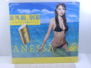 2-G【非売品｜販促POP｜ポップ｜パネル】資生堂 アネッサ ANESSA　両面パネル　蛯原友里　50*45㎝