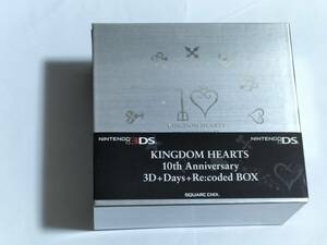 ゲームソフト3本未開封 キングダム ハーツ 10th Anniversary 3D+Days+Re coded BOX 10周年記念BOX 送料無料