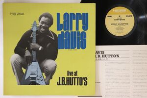 LP Larry Davis Live At J.b.huttos PLP3503 P-VINE SPECIAL /00260