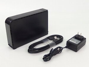 ■α 【使用時間41134時間】外付けHDD BUFFALO【HD-LX3.0U3D】 3TB USBで繋ぐだけで使える! 動作確認済み