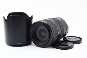 美品 SONY ソニー 70-300mm F4.5-5.6 G SSM SAL70300G αマウント 【動作確認済】#7177