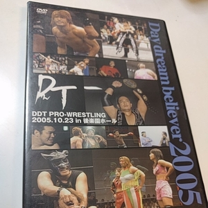 ☆DVDプロレス「DDTデイドリームビリーバー05年10/23後楽園」高木vsディーノ　飯伏柿本大鷲井上京子女子プロレス