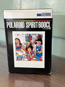 POLAROID SPIRIT 600CL ストロボ内銅 ポラロイドカメラ 動作未確認・中古品