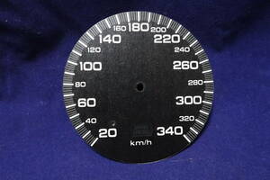 【文字盤】ホンダ　NSX用 340kmスピードメーター（管理：A0）