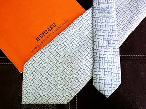 ●5-0885●在庫処分SALE●エルメス【人気の総Ｈ柄】「HERMES」ネクタイ