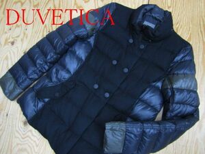 ★DUVETICA デュベティカ★レディース ウール×ナイロン 異素材ダウンジャケット★R60324022C