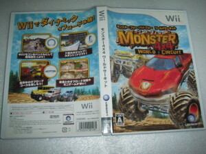  中古 WII モンスター４×４ ワールドサーキット 動作保証 同梱可 　