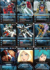 ガンダムウォー(米国版) NOW AND FOREVER 青 UC C G 28枚 GUNDAM WAR 地球連邦