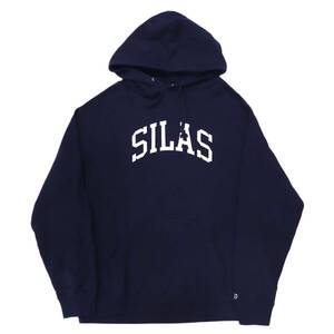 SILAS サイラス スウェットパーカー L コットン NVY