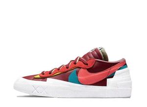 KAWS sacai Nike Blazer Low "Team Red" 30.5cm DM7901-600