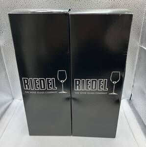 【1137】新品 未使用品 RIEDEL リーデル ワイングラス クリアグラス アルコールグラス シャンパン 2個セット