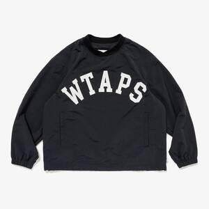 24aw WTAPS FINDER LS NYLON TUSSAH BLACK XL＊ダブルタップス ナイロン 長袖シャツ DESCENDANT