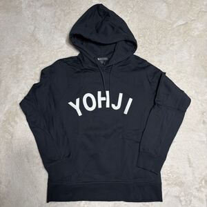 YOHJI YAMAMOTO プルオーバーパーカー Y-3 19aw パーカー Letters Hoodie ヨウジ レター フーディ L パーカー ブラック 黒 スウェット