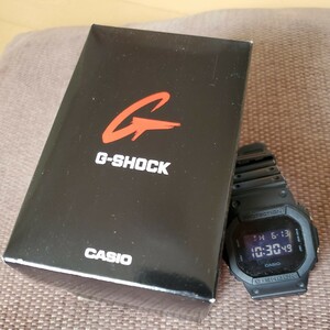 カシオ 腕時計 G-SHOCK ブラック　DW-5600BB 100円スタート　送料込み