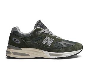 New Balance 991V2 "Kombu Green/Black Forest/Smoked Pearl" 26.5cm U991GR2