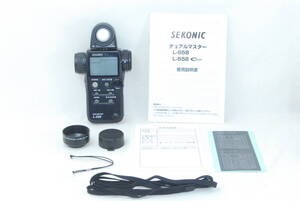 ★良品★SEKONIC L-558 セコニック 露出計 付属品満載♪