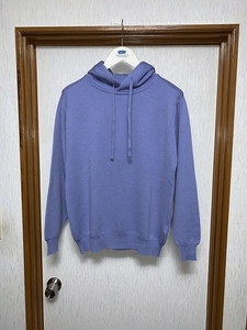 M 美品 23AW JOHN SMEDLEY HOODY RAE ニット セーター パーカー