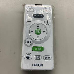 【bK-39-002】初期保護フィルム付　EPSON エプソン リモコン　EU-222