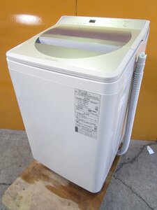 ☆Panasonic パナソニック 全自動電気洗濯機 9.0kg 泡洗浄 簡易乾燥 NA-FA90H7 2019年製 直接引取OK w11514