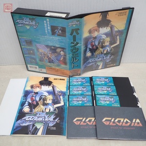 1円〜 X68000 5インチFD バーンウェルト Die Bahnwelt グローディア GLODIA 箱説/ポスター付【10