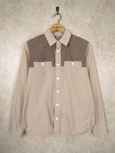 Carhartt WIP L/S HARRISON SHIRT●メンズSサイズ/カーキ/長袖シャツ/コットン/カーハート