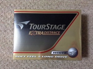 ★新品★ツアーステージ エクストラディスタンス 1ダース ゴルフボール ホワイト ブリヂストン BRIDGESTONE GOLF TOURSTAGE ギア 小物