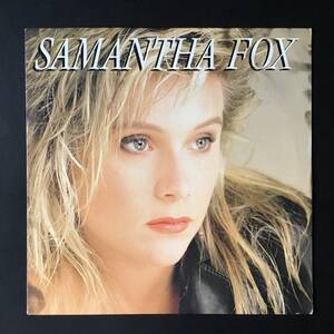 608◇ SAMANTHA FOX | サマンサ・フォックス SAMANTHA FOX LP 帯なし 中古品 ポップス・ダンス