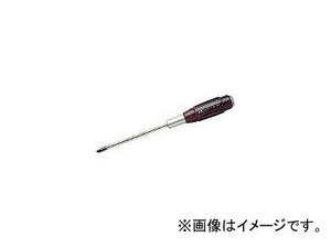 京都機械工具/KTC 木柄ドライバ クロス貫通タイプNo.3 D12P23(3733530) JAN：4989433817385