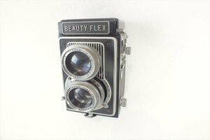 ☆ BEAUTY FLEX 二眼レフカメラ 1:3.5f=8.0cm 中古 現状品 240207R6072