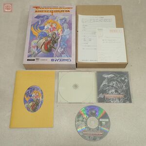 1円〜 動作保証品 FM TOWNS CD エルムナイト ELMKNIGHT マイクロキャビン 箱説ハガキ付 【20