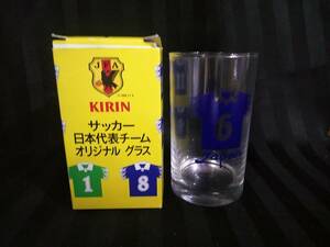 JFA KIRIN サッカー 日本代表 チーム オリジナル グラス ６ tw28