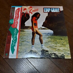 EDDY GRANT / KILLER ON RAMPAGE エディ・グラント「カリビアン・キラー」/LP/OBI,帯,日本盤,JAPAN PRESS