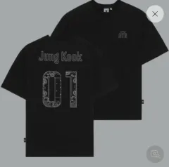 【雷市場（ポンジャン）商品韓国直送】 ジョングク(JUNGKOOK・JK・グク) 半袖シャツ Tシャツ 半袖 Tシャツ