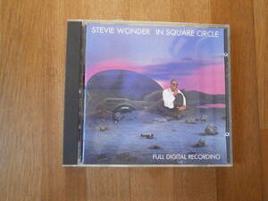 STEVIE WONDER 　スティービーワンダー　IN SQUARE CIRCLE イン スクエア サークル　 R＆B　ソウル　CD　名盤　国内盤