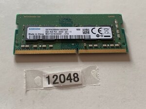 samsung PC4-2666V 8GB DDR4 ノートパソコン用メモリ PC4-21300 8GB 260ピン DDR4 2666 8GB 中古品動作品