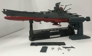 Wd554★バンダイ プラモデル 1/350 宇宙戦艦ヤマト 破損・欠品多数 ジャンク品★