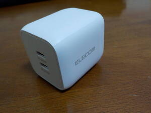 ★☆ ELECOM エレコム 充電器 45W USB PD対応 2ポート Type-C USB ホワイト ★☆