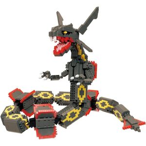 カワダ ナノブロック ポケットモンスター 黒いレックウザ エクストリームDX NBPM_104 7×42×21cm 12才以上