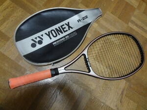 テニスラケット　ヨネックス　R-22　カバー付き