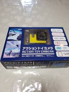 F-224 アクショントイカメラ　防水　防塵カバー付き　小型軽量55g 未使用品 レジャー　キャンプ