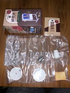 ☆ケンエレファント 純喫茶ミニチュアコレクション 〜純喫茶のある風景〜 ホットコーヒーとバタートースト 未開封 mimiature collection