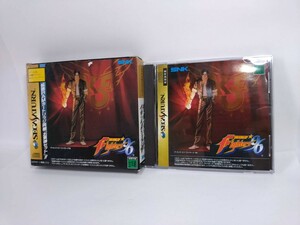 『中古 ゲームソフト/SS セガサターン【キング・オブ・ファイターズ 96】箱取説/OP画面ok』SEGA テレビゲーム 当時物 平成玩具 格闘ゲーム