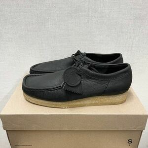 size28 未使用 定価4.4万 horween leathers clarks wallabee ホーウィンレザー クラークス ワラビー ブラック